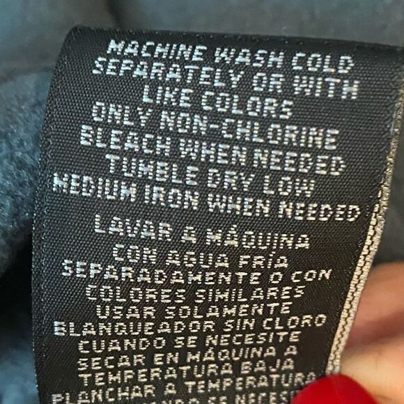 Starter L Men’s NWT Gray Fleece Long Sleeve 1/4 Zip Pullover Outdoor Jacket - Picture 4 of 7